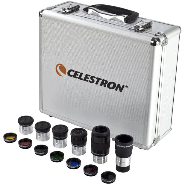Kit Celestron com 14 Filtros, Filtro Lunar de 32 mm