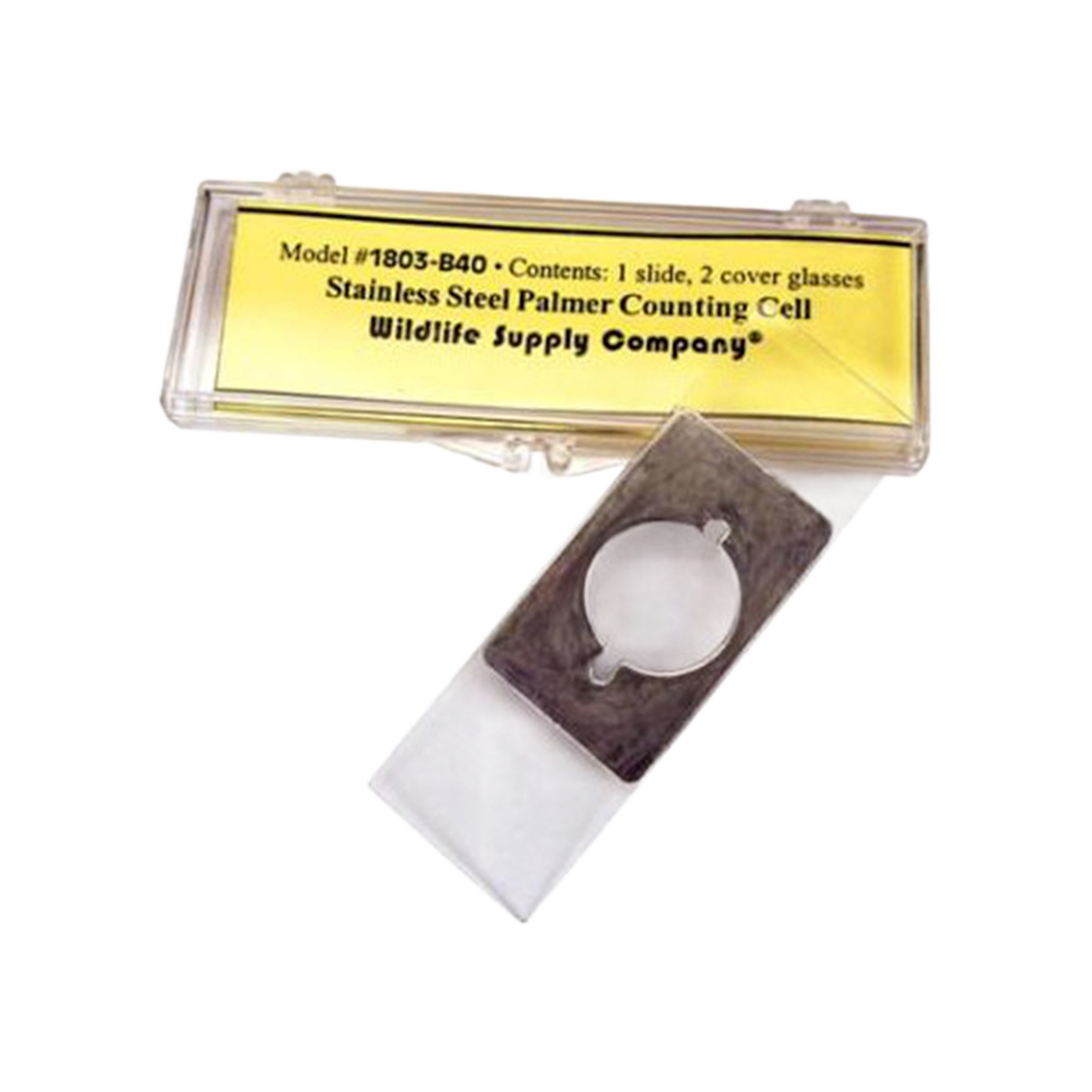 Célula de Contagem Palmer em Liga de Aço 0.1 mL