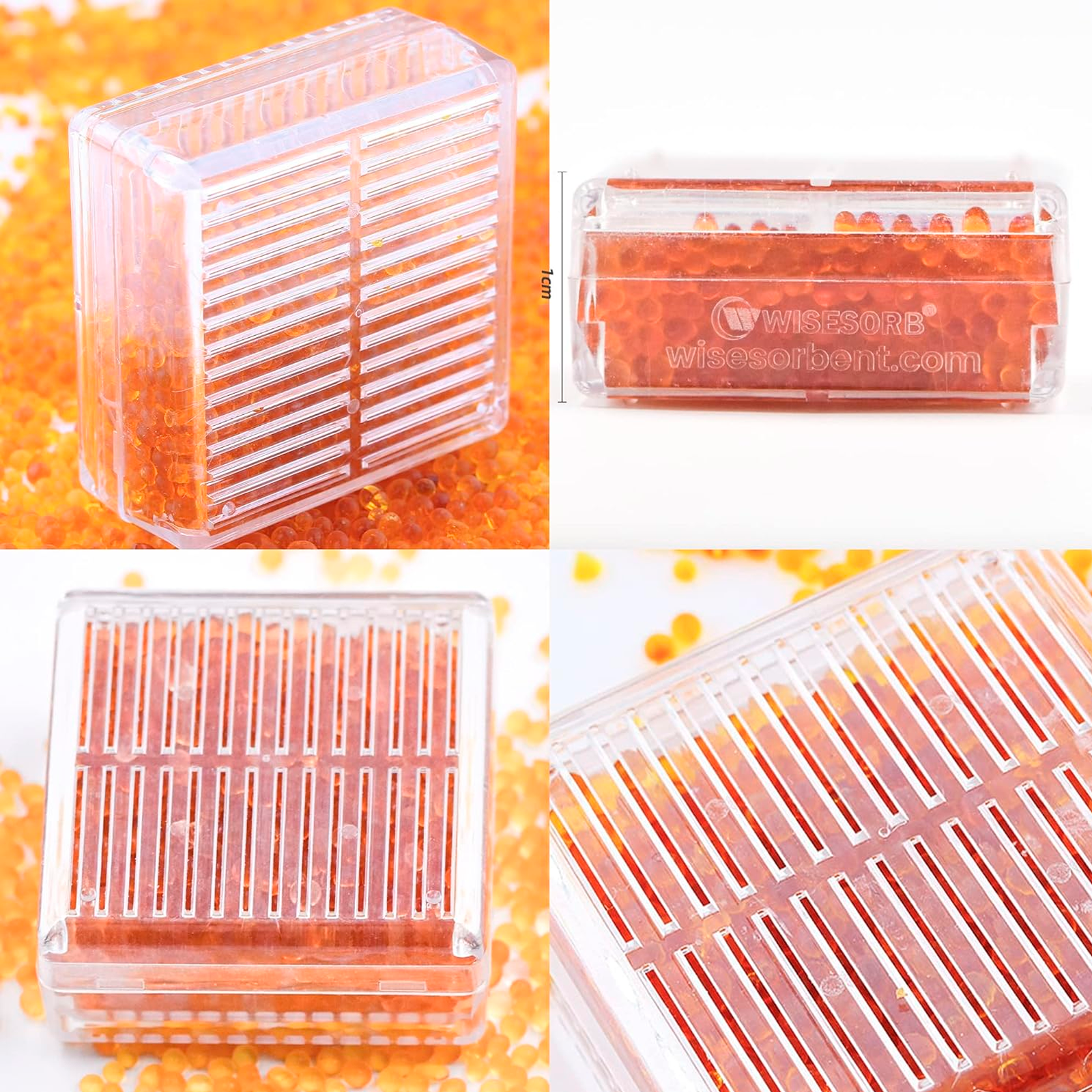 Caixa Plástica para Sílica Gel