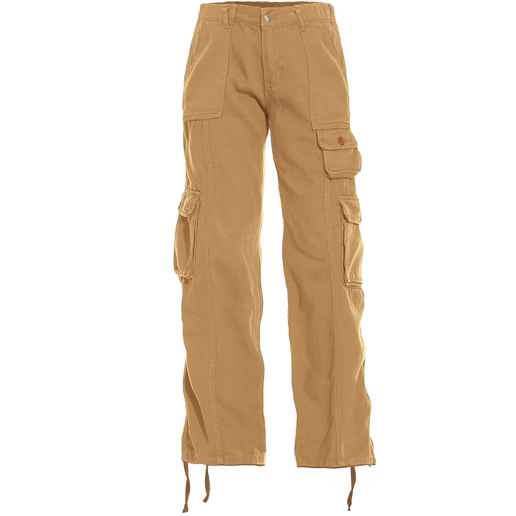 Calças de Corrida Femininas Cargo com 7 Bolsos