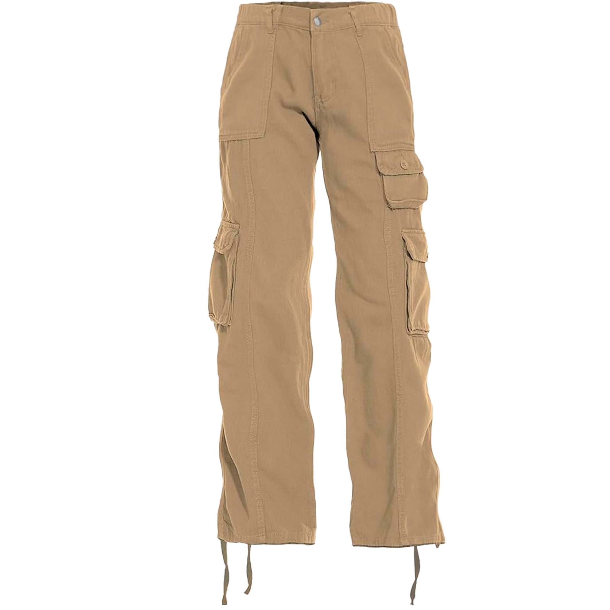 Calças de Corrida Femininas Cargo com 7 Bolsos