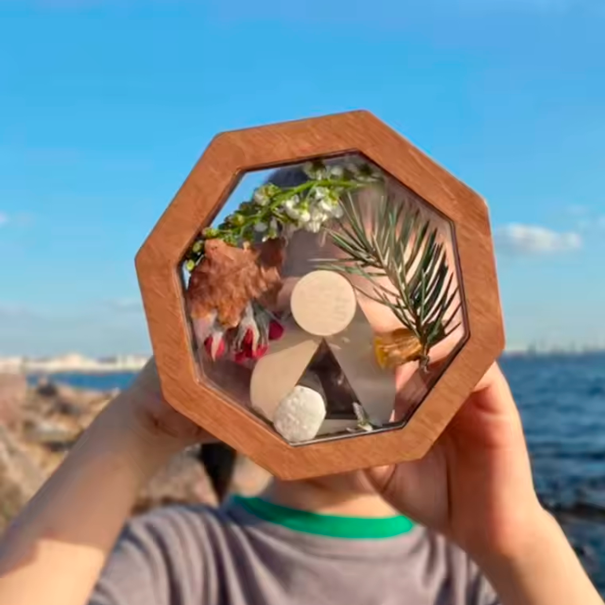 Caleidoscópio de Madeira DIY (+3)