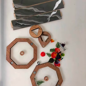 Caleidoscópio de Madeira DIY (+3)