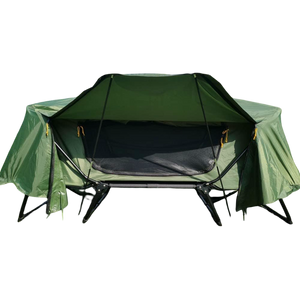 Cama Barraca Portátil para 2 Pessoas Impermeável 4 Estações com Bolsa de Transporte