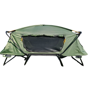 Cama Barraca Portátil para 2 Pessoas Impermeável 4 Estações com Bolsa de Transporte