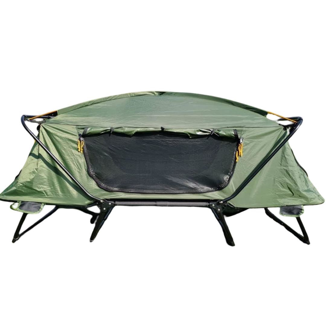 Cama Barraca Portátil para 2 Pessoas Impermeável 4 Estações com Bolsa de Transporte