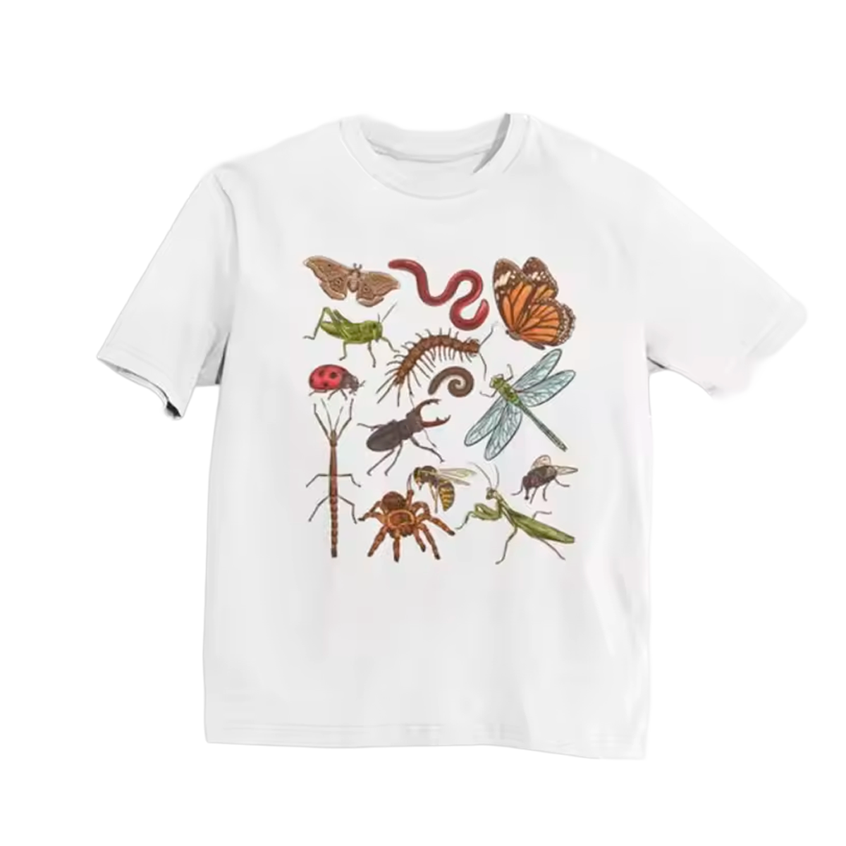 Camiseta de Insetos Vintage Cottagecore Boho Amante da Natureza Goblin ...