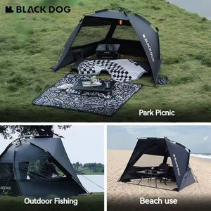 Barraca Automática para Camping NatureHike Blackdog para 2 Pessoas