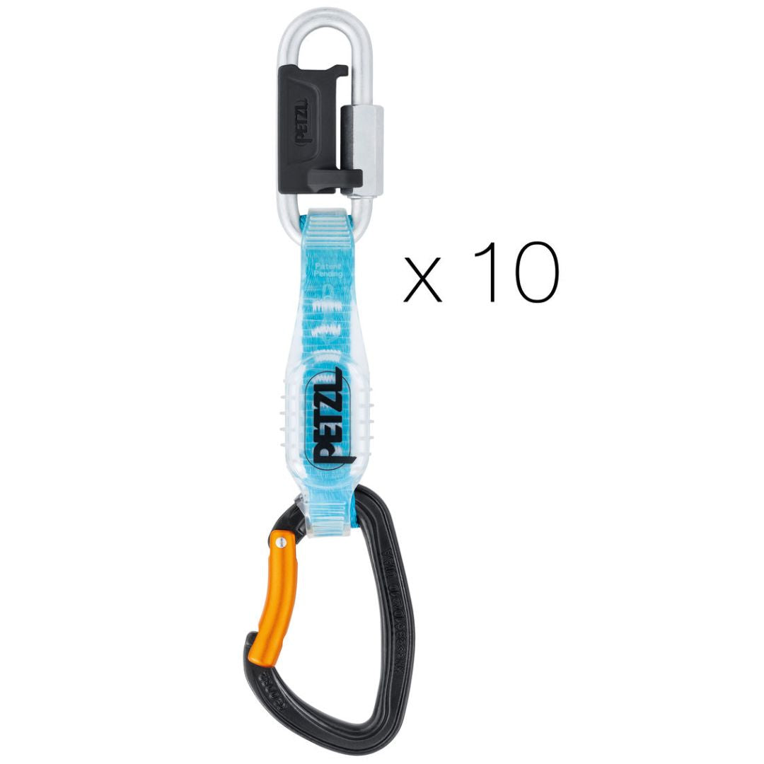 Fitas Petzl Express DJINN STEEL AXESS Pacote x 10 unid.