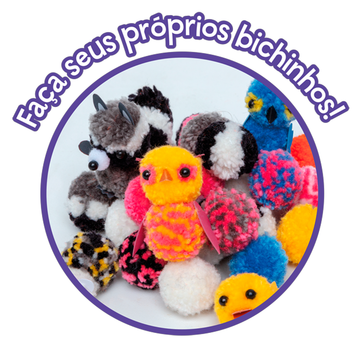 Coleção Fazendo Arte de Livro dos Bichinhos de PomPom (+6)