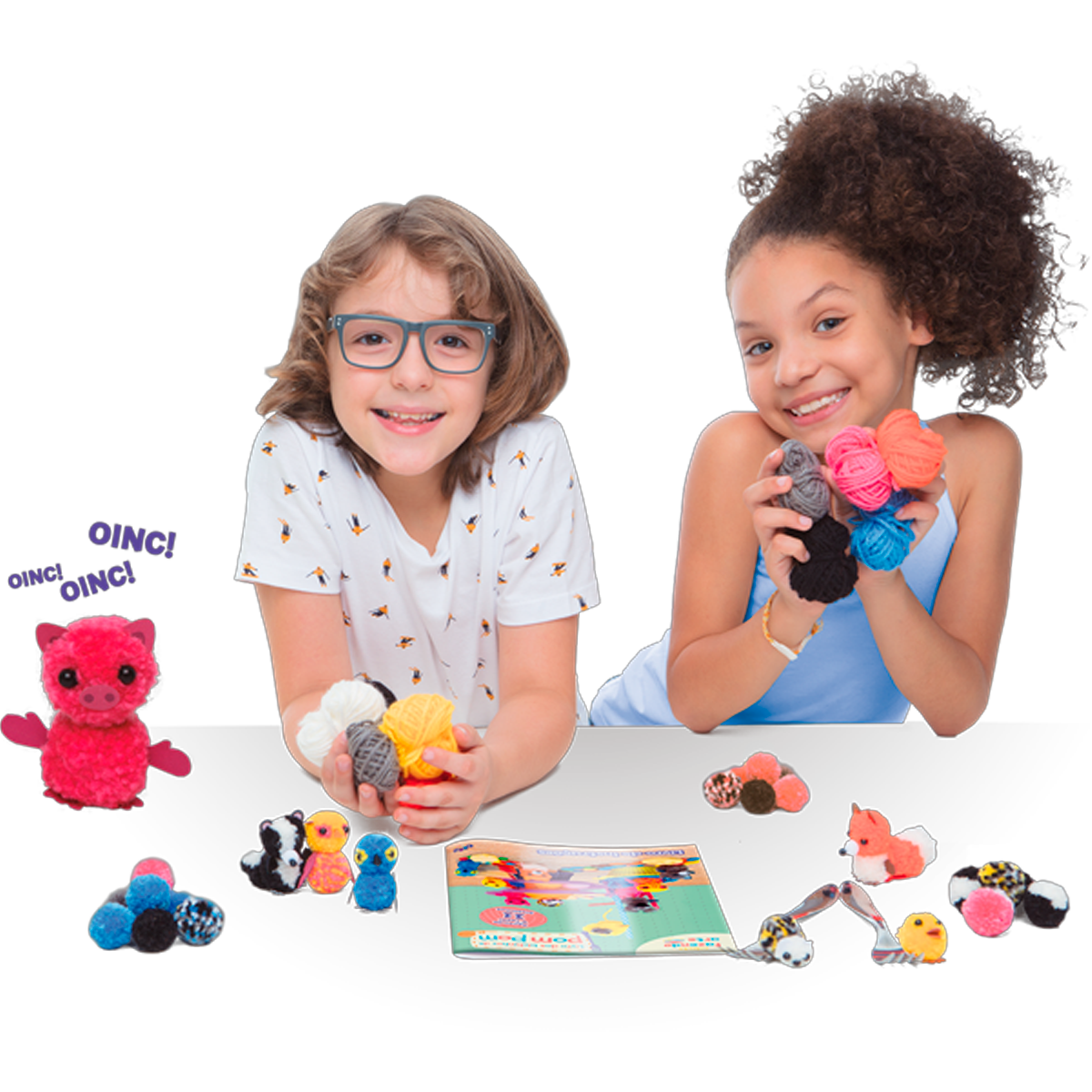 Coleção Fazendo Arte de Livro dos Bichinhos de PomPom (+6)