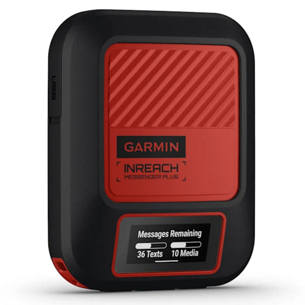 Comunicador Satelital Garmin inReach Messenger Plus com Mensagens de Voz, Fotos e Função SOS Global