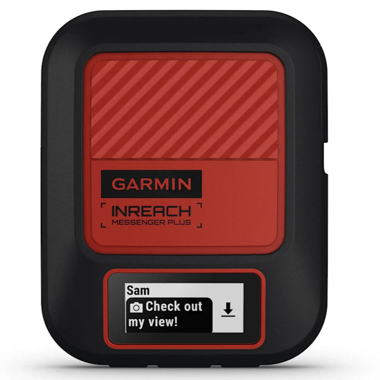 Comunicador Satelital Garmin inReach Messenger Plus com Mensagens de Voz, Fotos e Função SOS Global