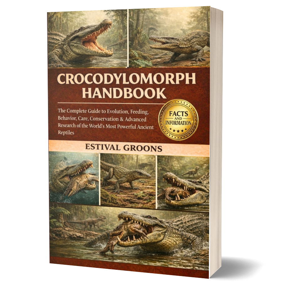 Crocodylomorph Handbook: The Complete Guide to Evolution, Feeding, Behavior, Care, Conservation & Advanced Research of the World’s Most Powerful Ancient Reptiles