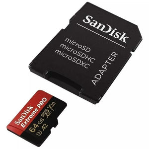 Cartões de Memória MicroSDXC SanDisk Extreme Pro UHS-I com Leitura de até 200MB/s e Gravação de até 140MB/s