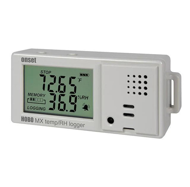 Data Logger HOBO com Bluetooth de Temperatura e Umidade Relativa