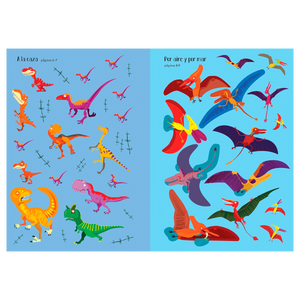 Dinossauros: Meu Livrinho de Adesivos (+3)