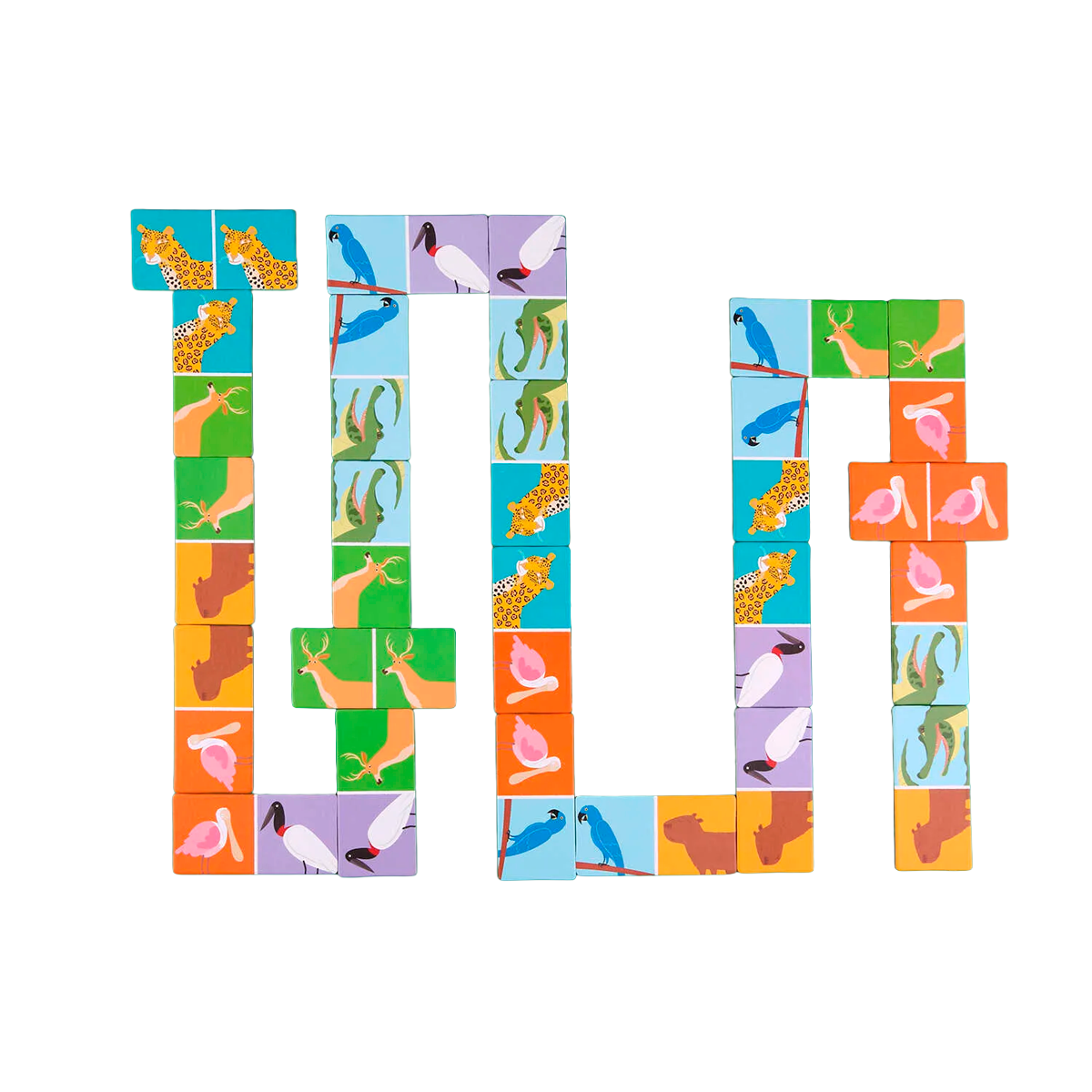 Dominó - Bichos do Pantanal (+3)