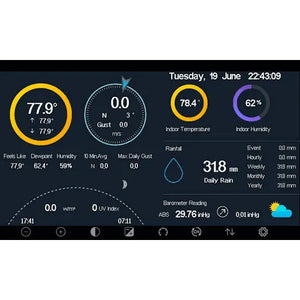 Estação Meteorológica Inteligente Ambient Weather WS-2000