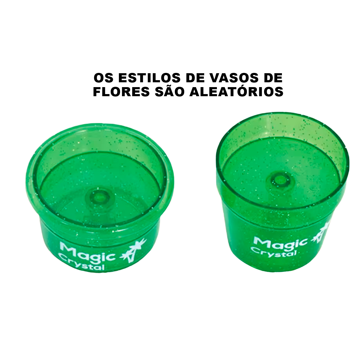 Experimento Científico de Plantio de Cristal DIY Criativo em Forma de Flor de Árvore de Cristal Divertido de Conjunto de Experimento Pai-Filho de Cor Aleatória (+6)