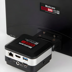 Câmera de Microscópio Moticam BMH4000X com Tela LCD