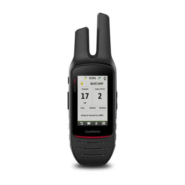 GPS de Mão Garmin Série Rino 750 com Tela Sensível ao Toque