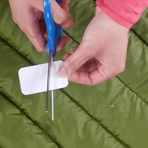 Mini Patches de Fita Adesiva Gear Aid para Reparo de Jaquetas, Barracas e Roupas de Chuva