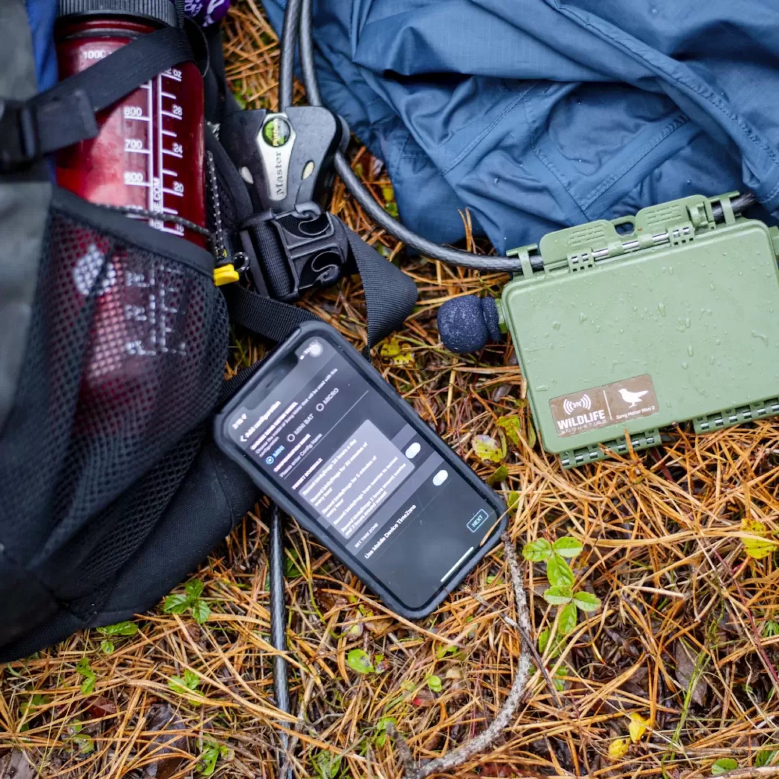 Gravador Acústico Song Meter Mini 2 AA com Microfone Integrado IP67 e até 530 Horas de Gravação