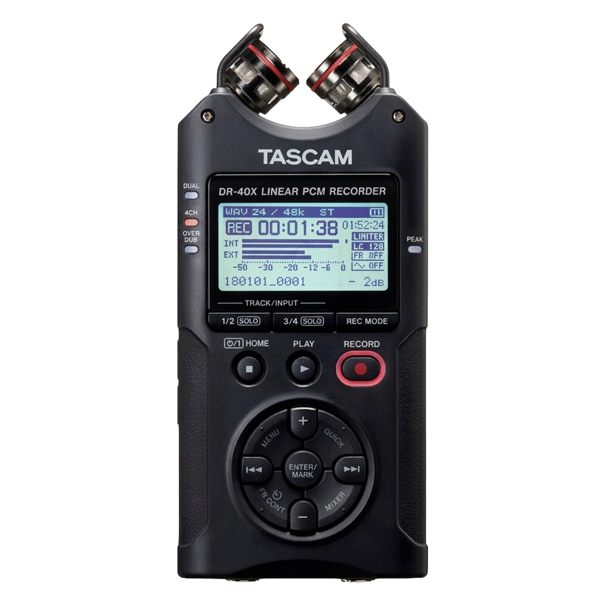 Gravador Digital Linear Tascam Série DR-40X