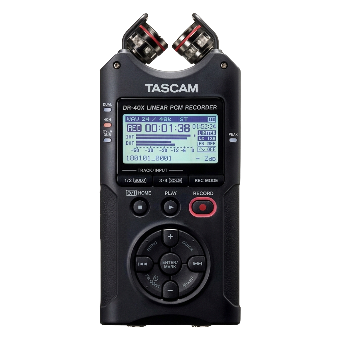 Gravador Digital Linear Tascam Série DR-40X