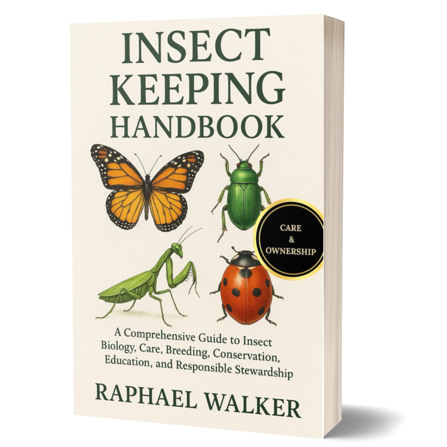 Insect Keeping Handbook: A Comprehensive Guide to Insect Biology, Care, Breeding, Conservation, Education, and Responsible Stewardship