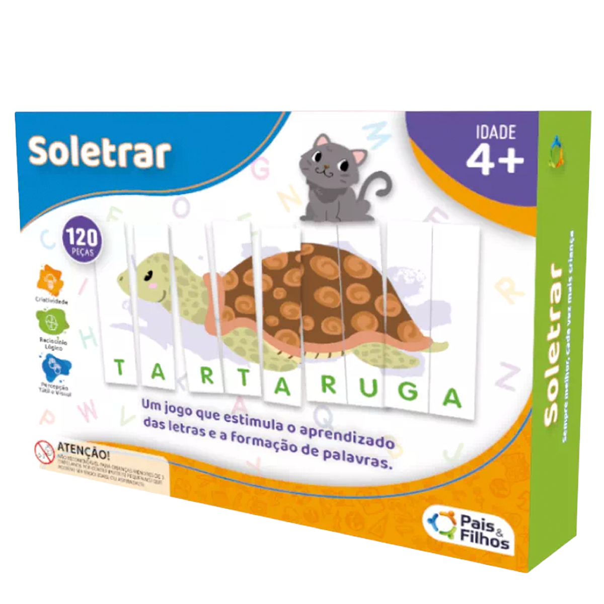 Jogo de Soletrar 120 Peças (+6)