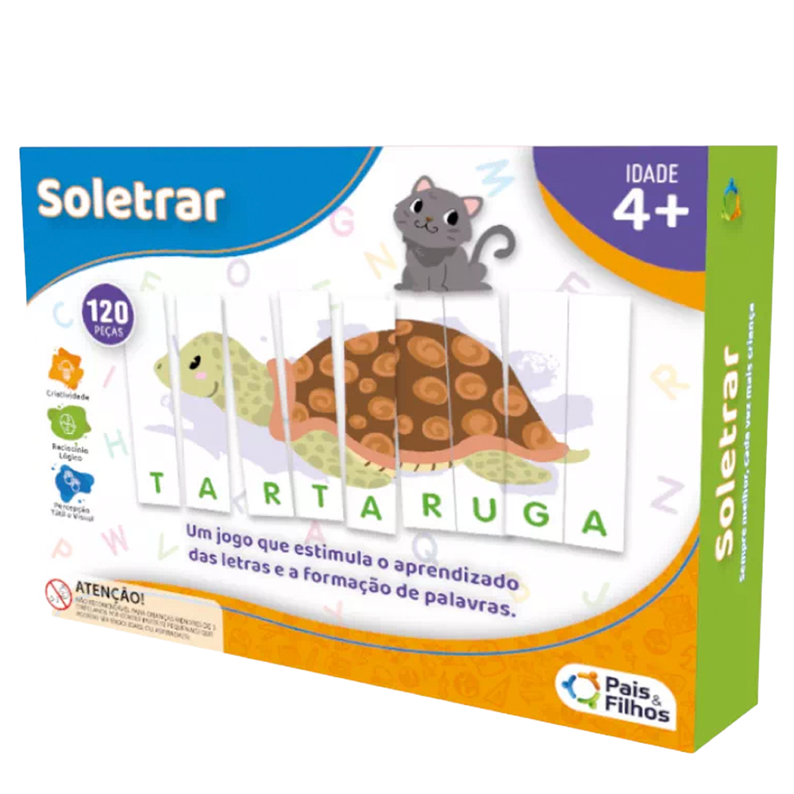 Jogo de Soletrar 120 Peças (+6)