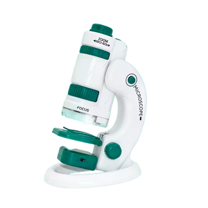 Kit de Microscópio Portátil 60×-120×/180× para Aprendizado Científico (+6)