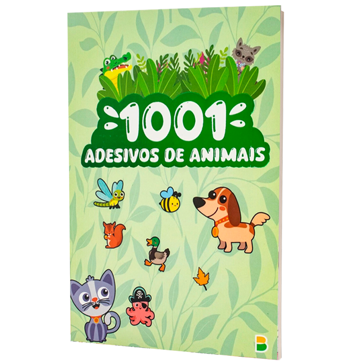 Livro de Animais com 1001 Adesivos (+5)