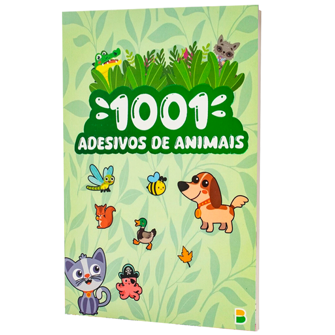 Livro de Animais com 1001 Adesivos (+5)