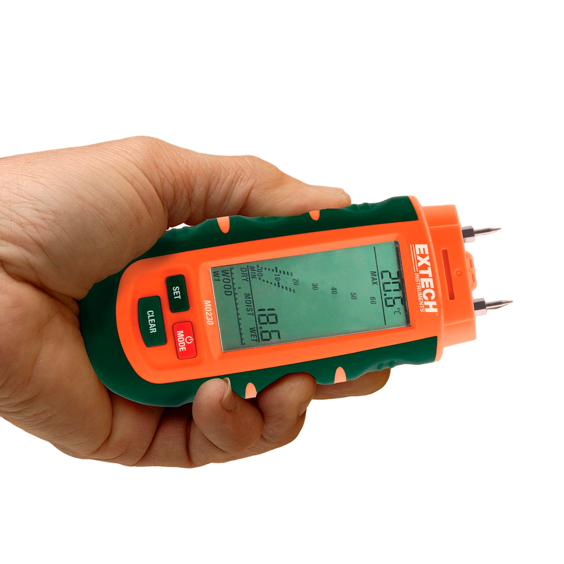 Medidor de umidade de bolso Extech MO230