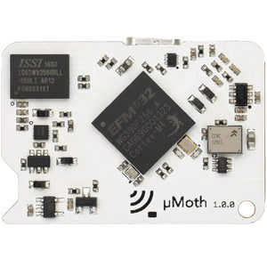 Microcontrolador MicroMoth μMoth 1.0.0