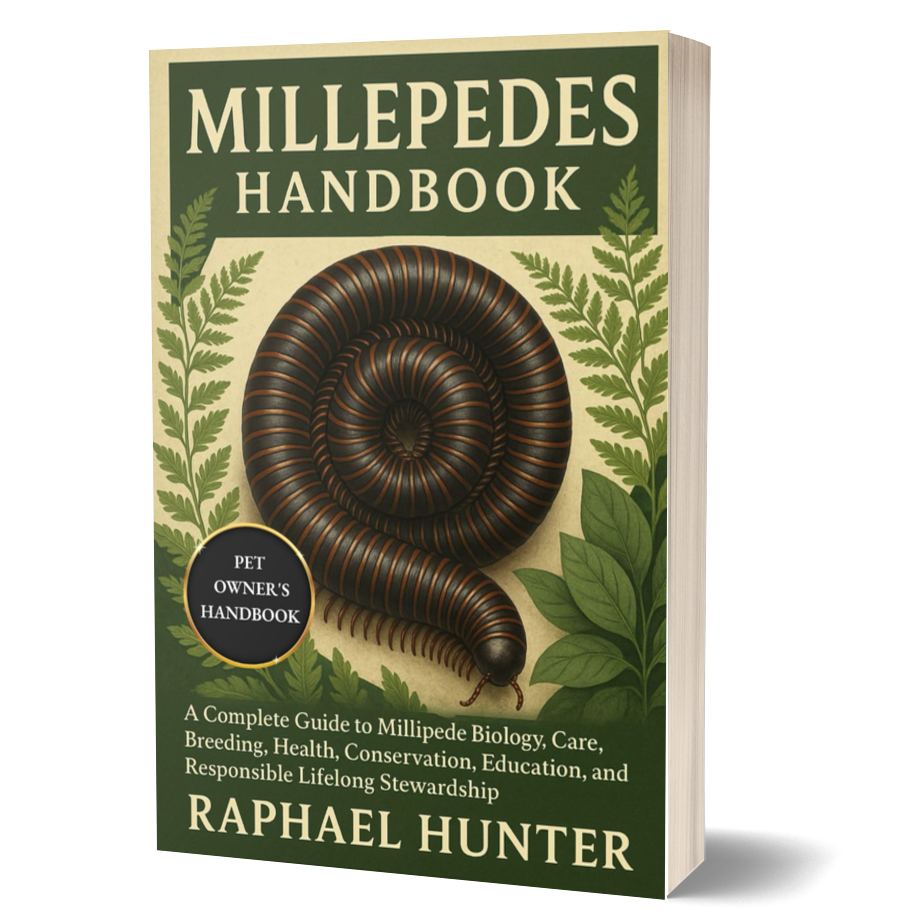 Millipedes Handbook: A Complete Guide to Millipede Biology, Care, Breeding, Health, Conservation, Education, and Responsible Lifelong Stewardship