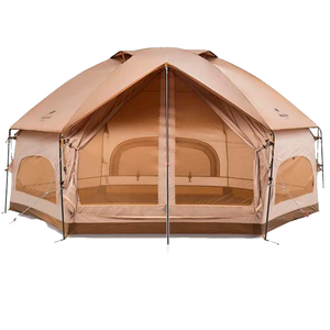 Naturehike-MG Barraca Hexagonal Estrutura Integrada 1 Porta 3 Janelas À Prova D 'Água Acampamento Ao Ar Livre NH21ZP001
