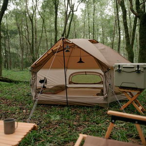 Naturehike-MG Barraca Hexagonal Estrutura Integrada 1 Porta 3 Janelas À Prova D 'Água Acampamento Ao Ar Livre NH21ZP001