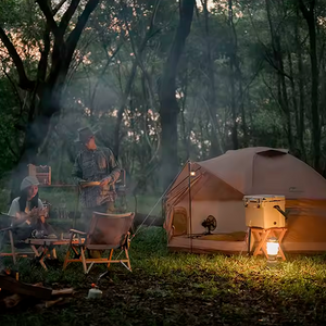 Naturehike-MG Barraca Hexagonal Estrutura Integrada 1 Porta 3 Janelas À Prova D 'Água Acampamento Ao Ar Livre NH21ZP001