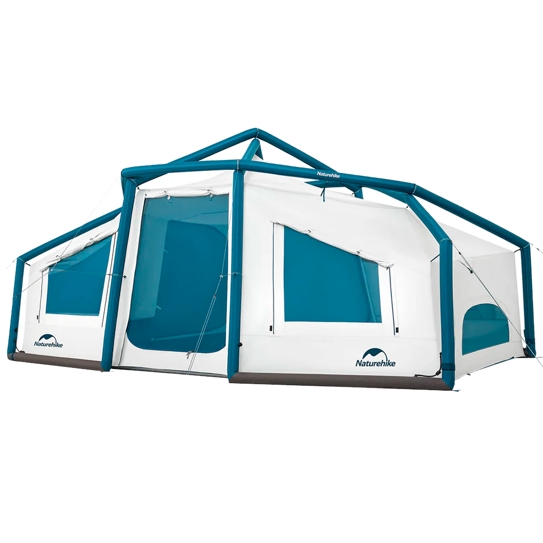 Naturehike AIR 12.0 Lightweight Inflatable Tent 2-4 Person Waterproof Ventilated 3 Season Camping Beach