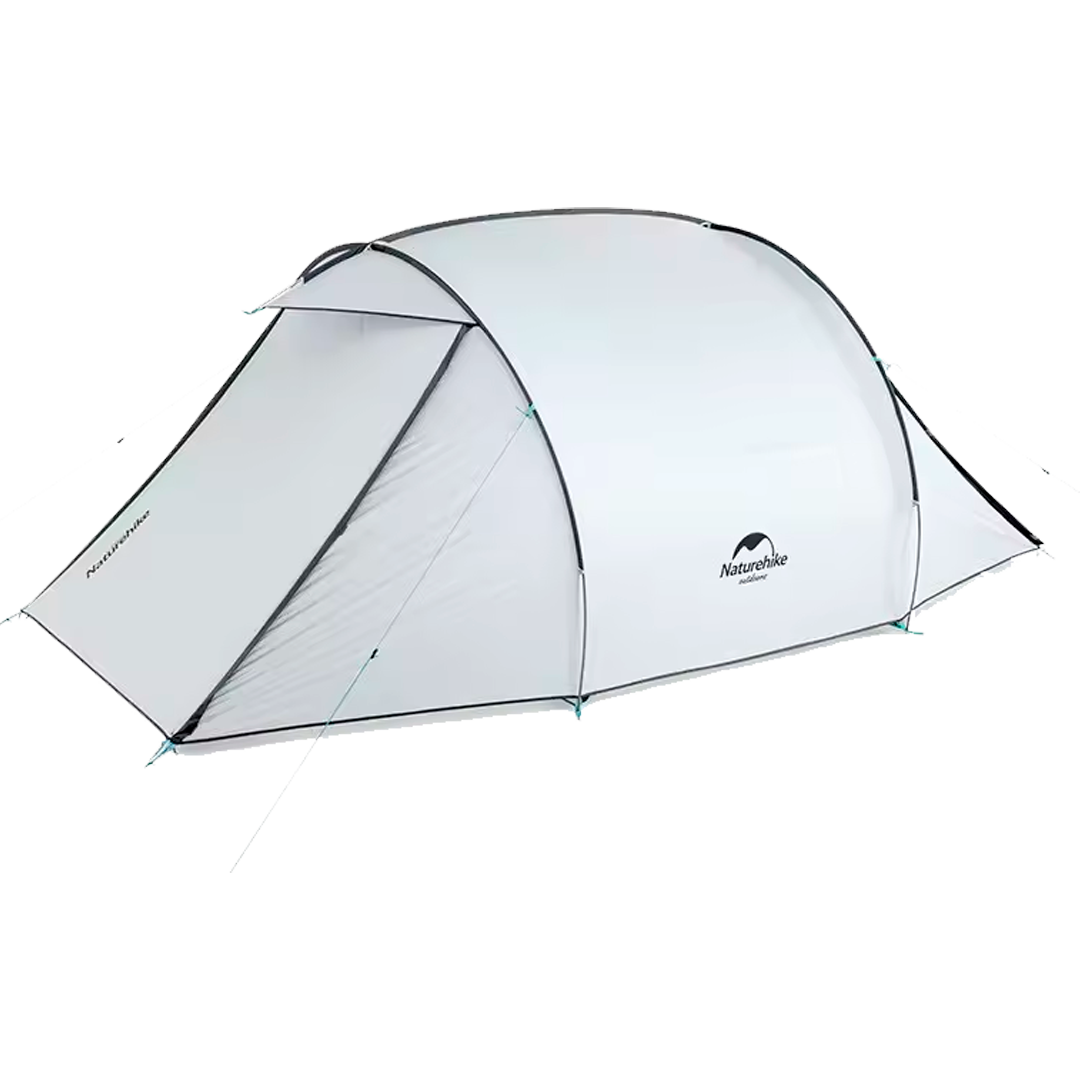 Naturehike Cloud Fun Tenda para 3 pessoas Revestimento prateado Proteção solar e à prova d'água Camping ao ar livre