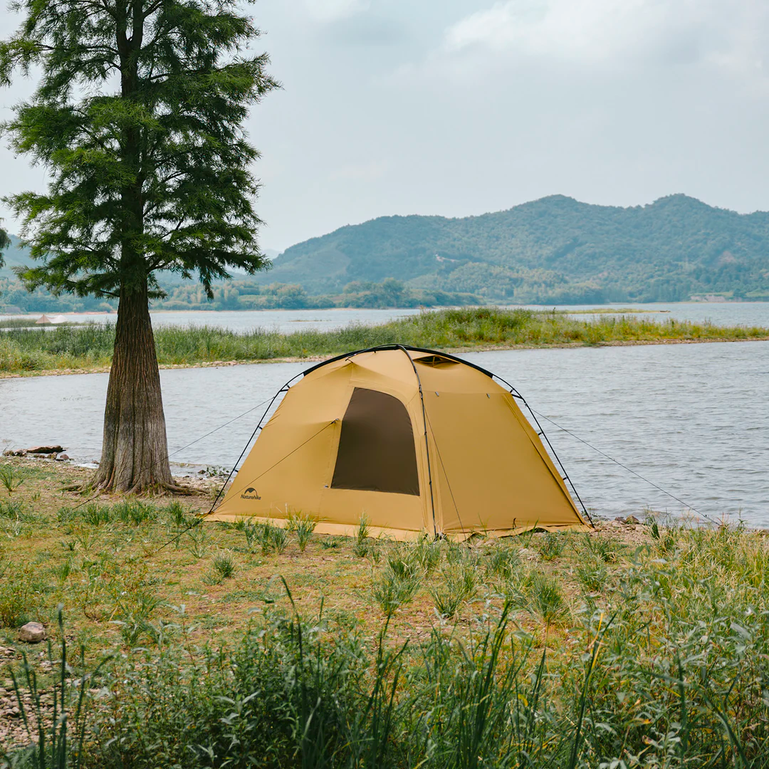 Tenda de Acampamento Naturehike DUNE 7.6 com um Quarto e um Tenda de Acampamento Naturehike DUNE 7.6 com um Quarto e um