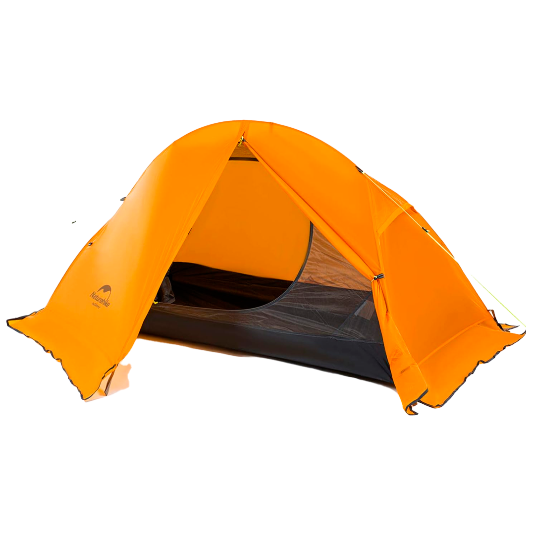 Naturehike Tenda Ultraleve À Prova D 'Água 1 Pessoa Portátil Nylon Praia Ciclismo Caminhada Mochila