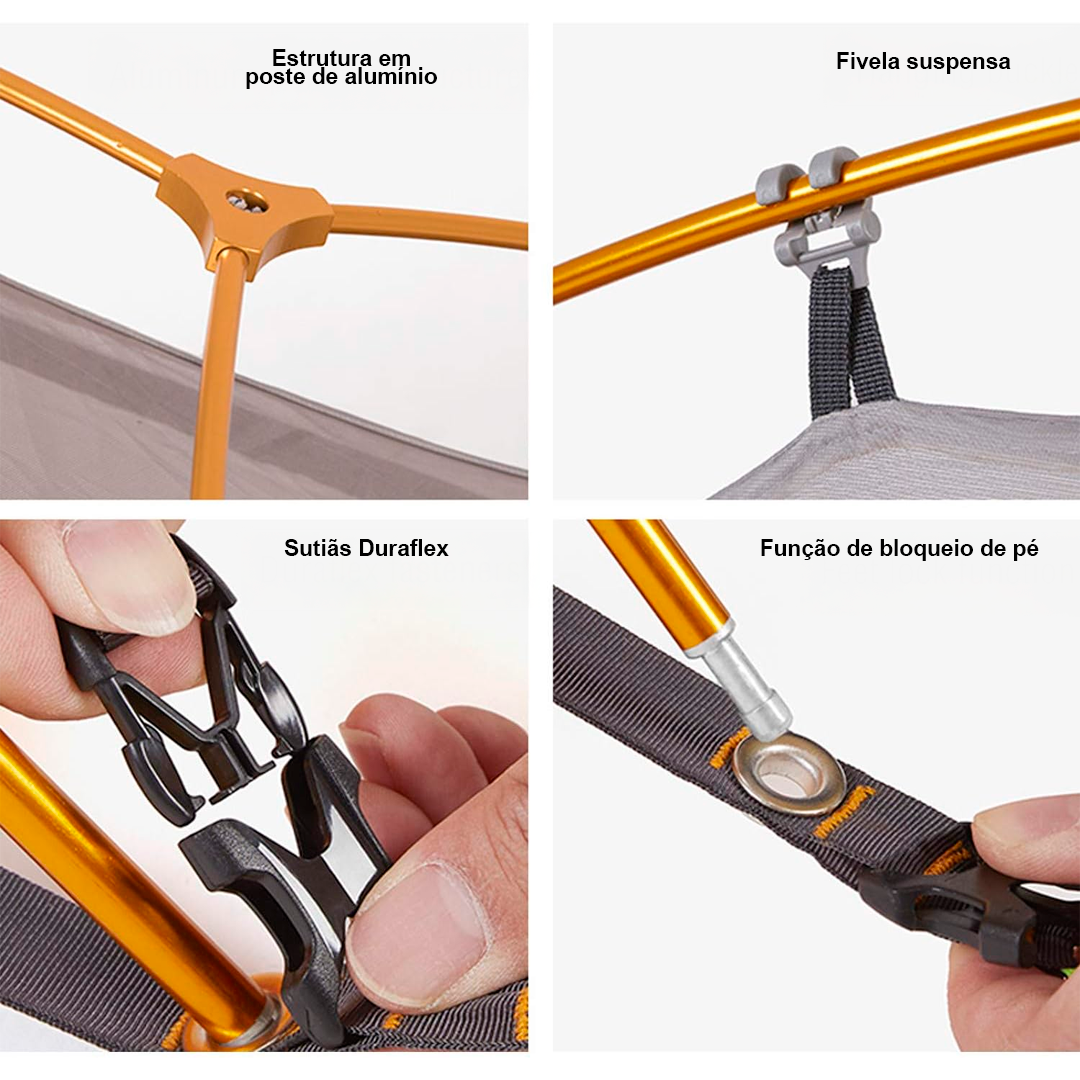 Naturehike Tenda Ultraleve À Prova D 'Água 1 Pessoa Portátil Nylon Praia Ciclismo Caminhada Mochila