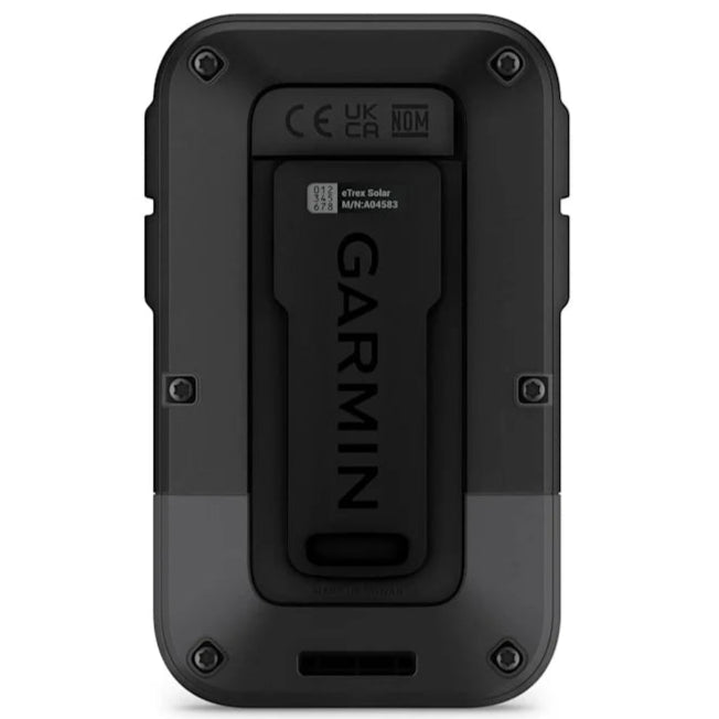 Navegador de Mão Garmin eTrex Solar GPS Multibanda com Carga Solar Ilimitada IPX7