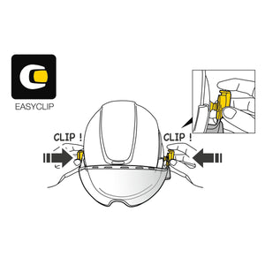 Protetores oculares Petzl VIZIR para Capacetes Vertex e Strato