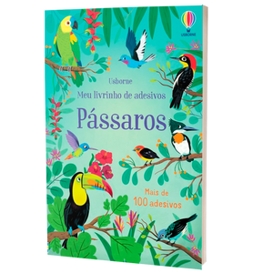 Pássaros: Meu Livrinho de Adesivos (+3)